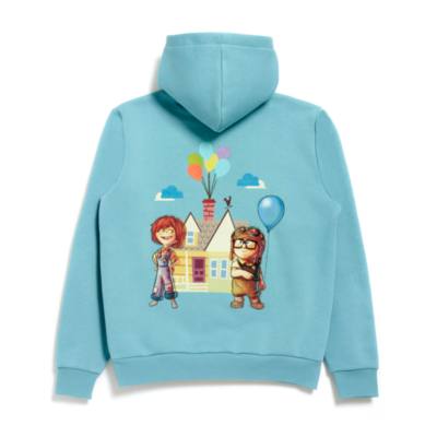 Oben - Carl und Ellie - Kapuzensweatshirt f&uuml;r Erwachsene