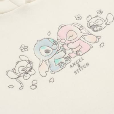 Stitch and Angel Hooded Sweatshirt For Adults, Lilo & Stitch