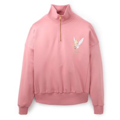 Tinker Bell Ladies' Zip Neck Sweatshirt, Peter Pan