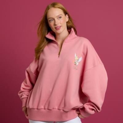 Tinker Bell Ladies' Zip Neck Sweatshirt, Peter Pan