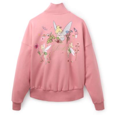 Tinker Bell Ladies' Zip Neck Sweatshirt, Peter Pan