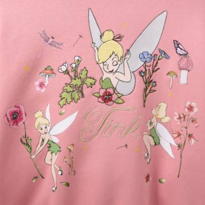Tinker Bell Ladies' Zip Neck Sweatshirt, Peter Pan