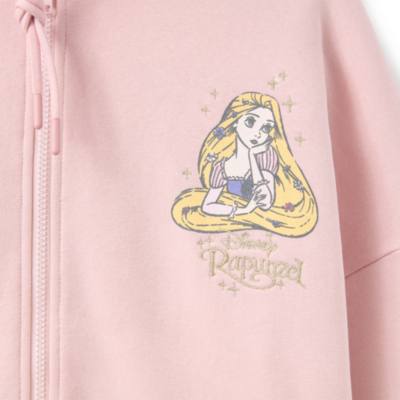 Haut Raiponce &agrave; capuche zipp&eacute; pour femmes