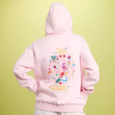 Haut Alice au Pays des Merveilles &agrave; capuche pour femmes