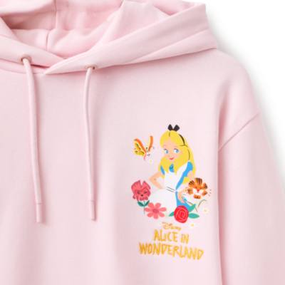 Haut Alice au Pays des Merveilles &agrave; capuche pour femmes