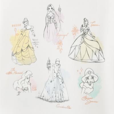 Disney Prinzessin - Kapuzenpullover f&uuml;r Damen