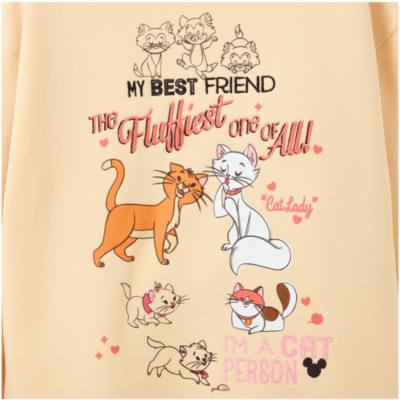 Disney Katzen - Sweatshirt f&uuml;r Damen