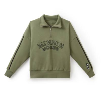 Minnie Mouse Icon Disney Quarter Zip Ladies' Sweatshirt