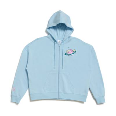 Stitch Zip Front Hooded Sweatshirt For Adults, Lilo & Stitch