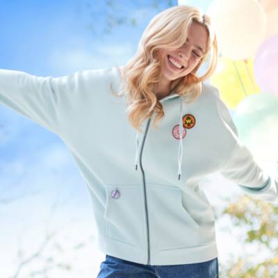 Up Zip Front Hooded Sweatshirt For Adults