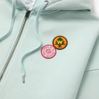 Up Zip Front Hooded Sweatshirt For Adults