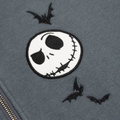 Tim Burtons Nightmare Before Christmas - Jack Skellington und Sally - Kapuzensweatshirt mit Rei&szlig;verschluss am Hals f&uuml;r Damen