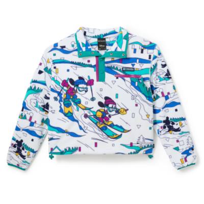 Columbia, chaqueta polar blanca Mickey Mouse para mujer