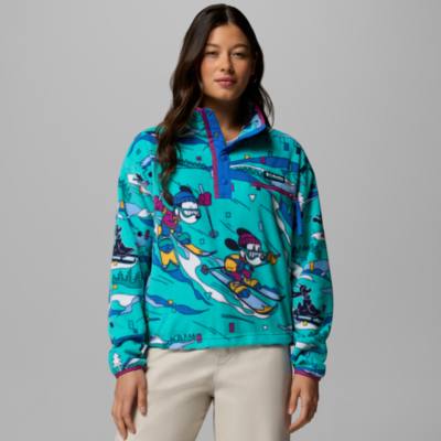 Columbia, chaqueta polar azul Mickey Mouse para mujer