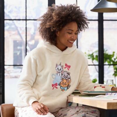 Haut Les Aristochats &agrave; capuche pour adultes