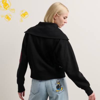 Disney x KARL LAGERFELD Ladies' Half-Zip Sweatshirt