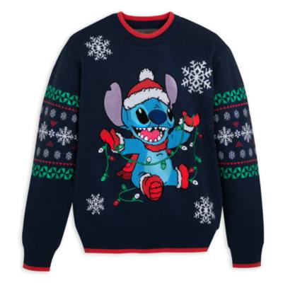 Stitch Light-Up Festive Jumper For Adults