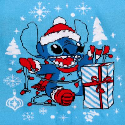 Stitch Festive Jumper For Adults, Lilo & Stitch