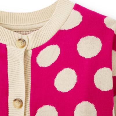 Minnie Mouse Ladies' Polka Dot Cardigan