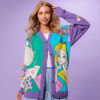 Alice in Wonderland Ladies' Cardigan