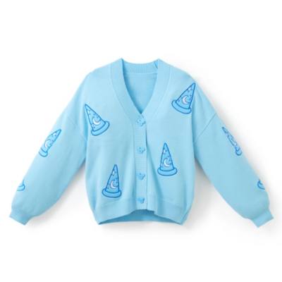 Sorcerer Mickey Mouse Hat Ladies' Cardigan, Fantasia