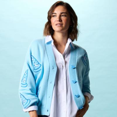 Sorcerer Mickey Mouse Hat Ladies' Cardigan, Fantasia