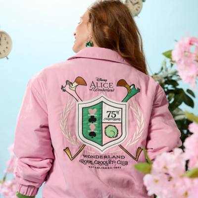 Giacca con zip donna per il 75&ordm; anniversario di Alice nel Paese delle Meraviglie, D23: The Ultimate Disney Fan Event