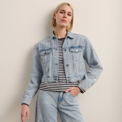 Disney x KARL LAGERFELD Ladies' Denim Jacket