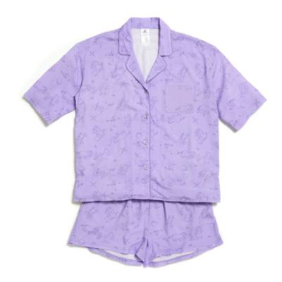 Winnie the Pooh Lilac Ladies&rsquo; Pyjamas with Shorts