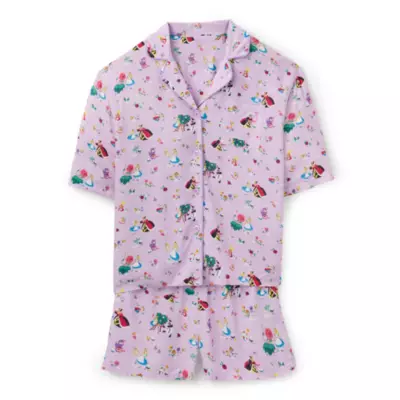 Pigiama corto donna Alice nel Paese delle Meraviglie