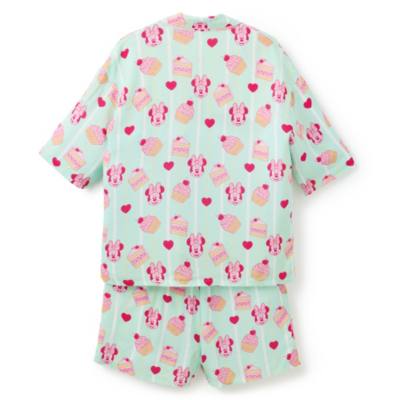 Minnie Maus - Kuchen - Kurzpyjama f&uuml;r Damen