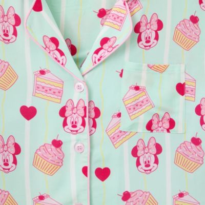 Minnie Maus - Kuchen - Kurzpyjama f&uuml;r Damen