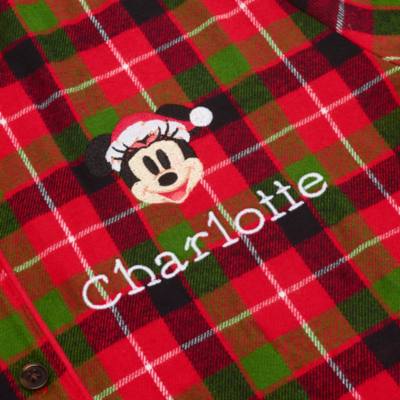 Minnie Mouse Festive Plaid Ladies&rsquo; Pyjamas
