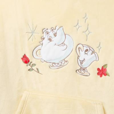 Beauty and the Beast Oversized Lounge Hooded Top for Adults