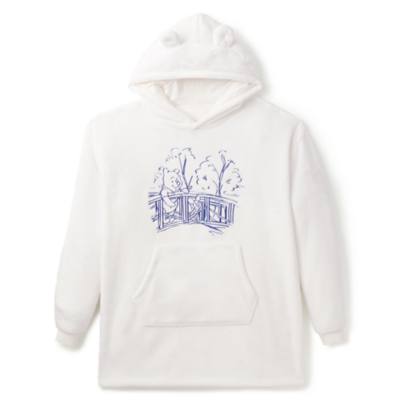 Haut d'int&eacute;rieur Winnie l'Ourson &agrave; capuche coupe large pour adultes