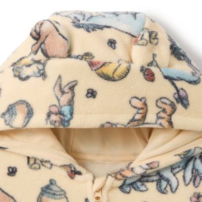 Combinaison Winnie l'Ourson et ses amis &agrave; capuche pour adultes