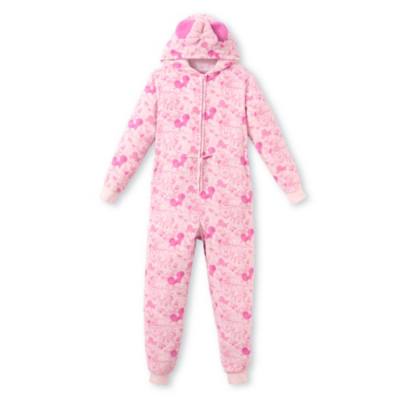 Minnie Mouse and Mickey Mouse Hooded Onesie for Adults