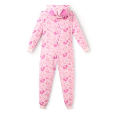 Minnie Mouse and Mickey Mouse Hooded Onesie for Adults