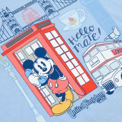 Mickey Mouse London City Ladies' T-Shirt