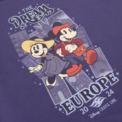 Disney Cruise Line Mickey and Minnie Mouse Ladies' T-Shirt