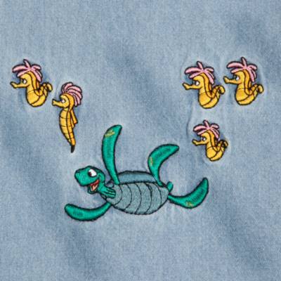 The Little Mermaid Ladies' Denim Shirt