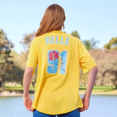 Camiseta de b&eacute;isbol Bella para adultos, La Bella y la Bestia, Walt Disney World