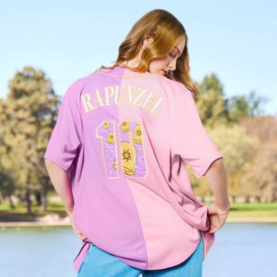 Camiseta de b&eacute;isbol Rapunzel para adultos, Enredados, Walt Disney World