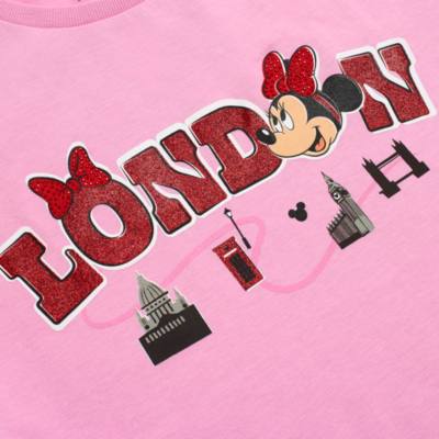 Minnie Mouse London Ladies&rsquo; T-Shirt