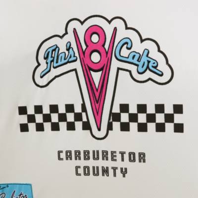 Flo&rsquo;s V8 Caf&eacute; Sports Jersey For Adults, Disney Pixar Cars