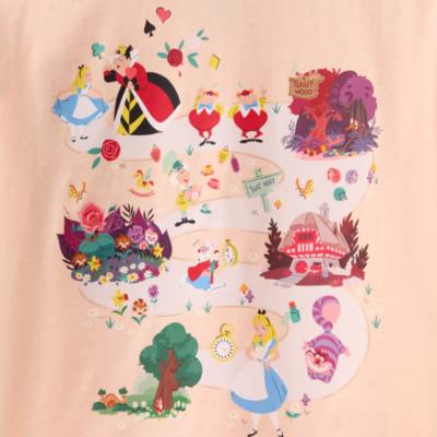 Alice in Wonderland Ladies' T-Shirt