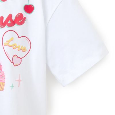 Minnie Maus - Kuchen - T-Shirt f&uuml;r Damen