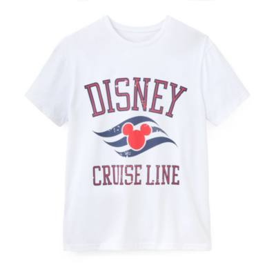 Disney Cruise Line Europe White T-Shirt for Adults
