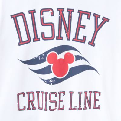Disney Cruise Line Europe White T-Shirt for Adults
