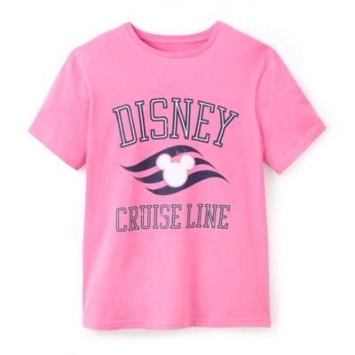 Disney Cruise Line Europe Pink T-Shirt for Adults